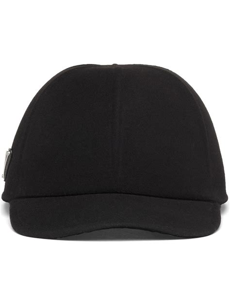 prada wool felt baseball cap